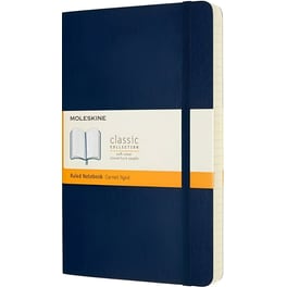Σημειωματάριο Moleskine Expanded Version Ριγέ Shapphire Blue Large (1 Τεμάχιο)