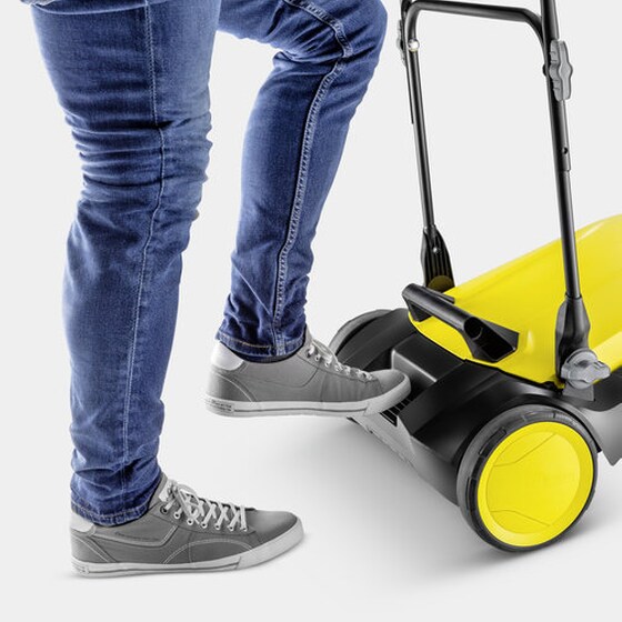 Χειροκίνητο Σάρωθρο KARCHER S 4 Twin με Κάδο 20 Lt Κίτρινο image 10