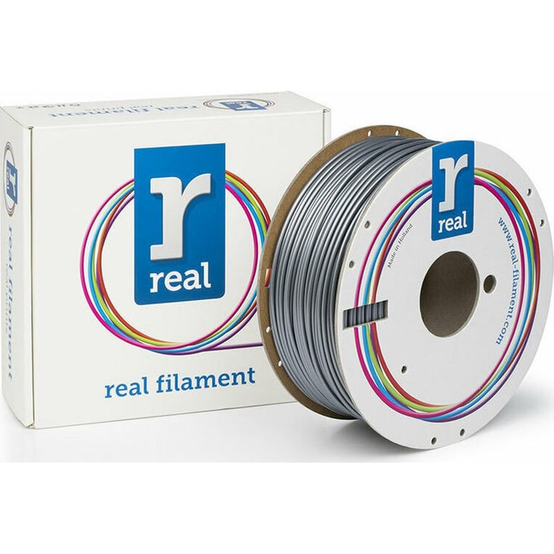 Real Filaments Νήμα 3D Εκτυπωτή NLPLASILVER1000MM3