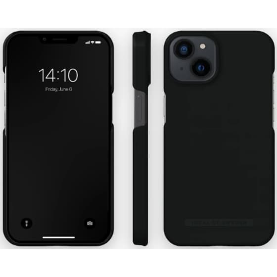Θήκη Apple iPhone 14 - iDeal of Sweden Fashion Seamless - Coal Black image 1