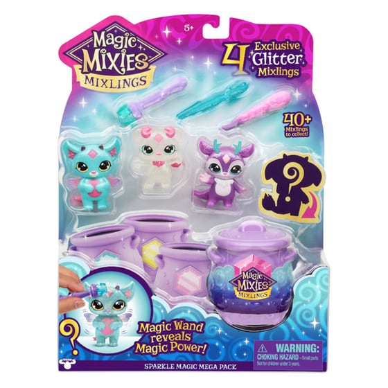 Giochi Preziosi Magic Mixies Mixlings S1 Sparkle Magic Mega 4 Pack (MG002000) image 0
