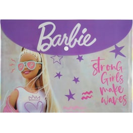 Φάκελος Gim με Κουμπί A4 Barbie