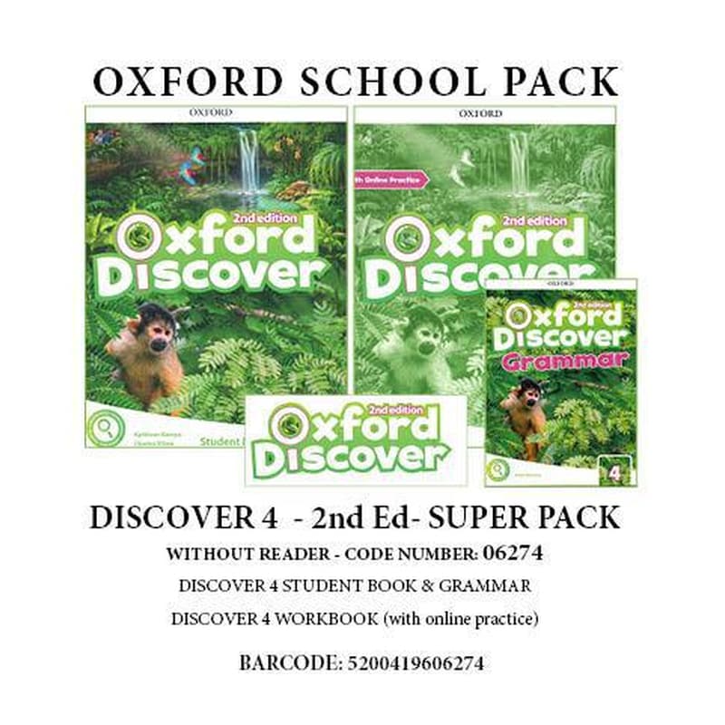 Discover 4 (II ed) SUPER PACK (w/o READER) - 06274