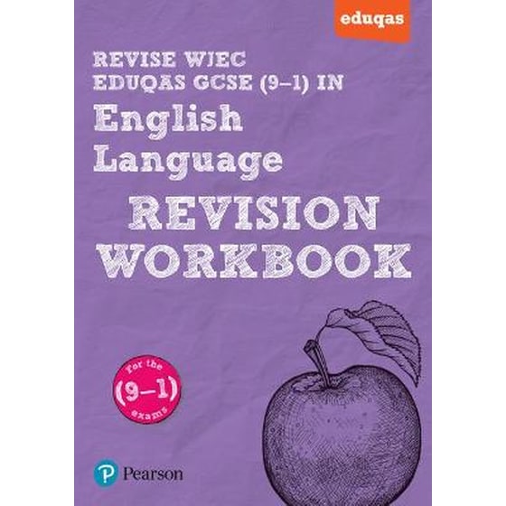 Pearson REVISE WJEC Eduqas GCSE in English Language Revision Workbook - 2023 and 2024 exams image 0