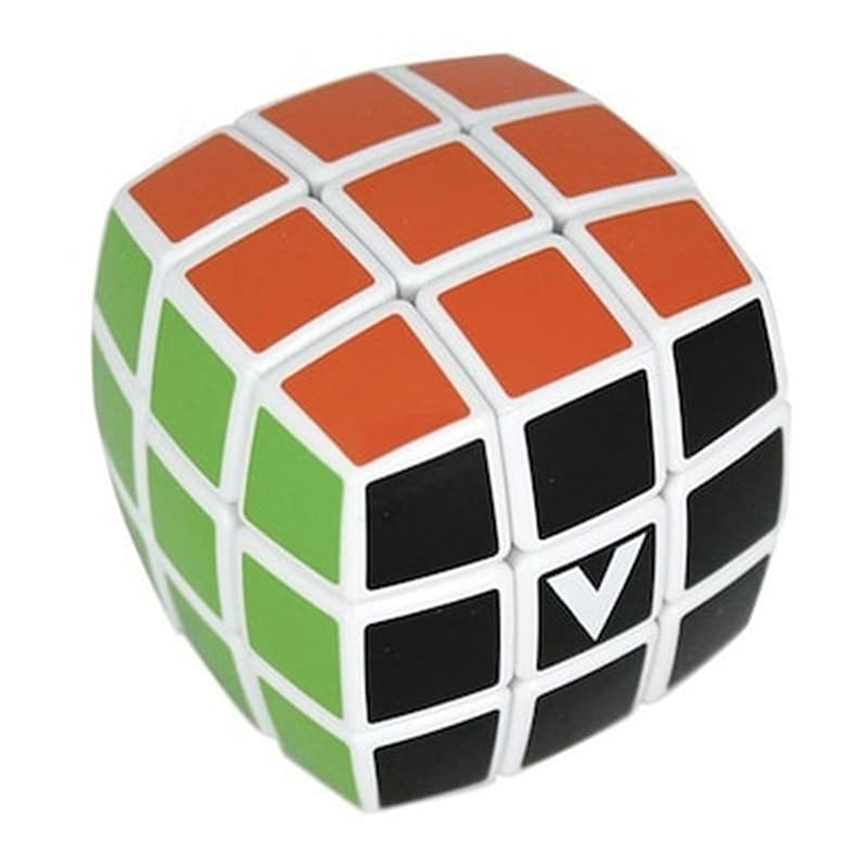V-cube 3 White Pillow