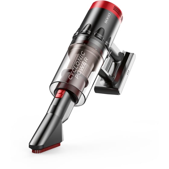 SOGO ASP-SS-16165 25.9 V 0.65 L Κόκκινη Σκούπα Stick image 3