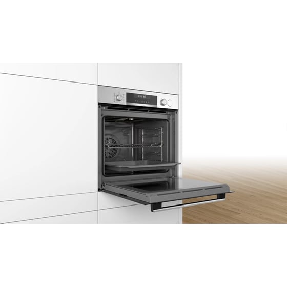 BOSCH HRA518BS1 71 Lt Inox Εντοιχιζόμενος Φούρνος Άνω Πάγκου image 3
