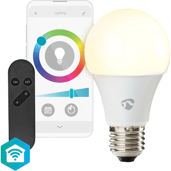 Έξυπνη Λάμπα LED Nedis SmartLife E27 9w - RGBW image 2