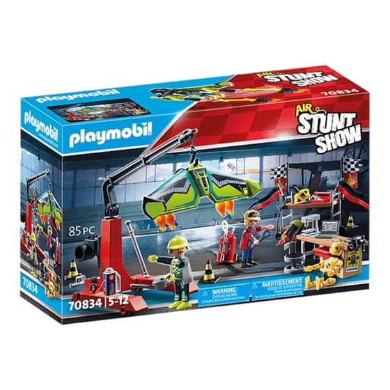 PLAYMOBIL® Air Stunt Show Συνεργείο επισκευών (70834) image 0