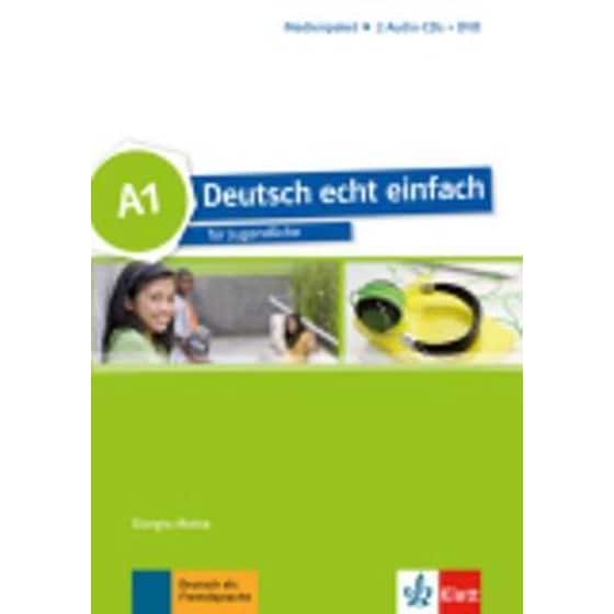 Deutsch echt einfach: Medienpaket A1 - Audio-CDs (2) + DVD image 0
