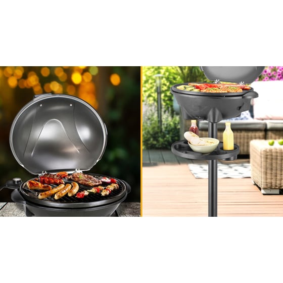 Ψηστιέρα-Γκριλιέρα FIRST AUSTRIA FA-5350-4  2400 W Μαύρο image 1