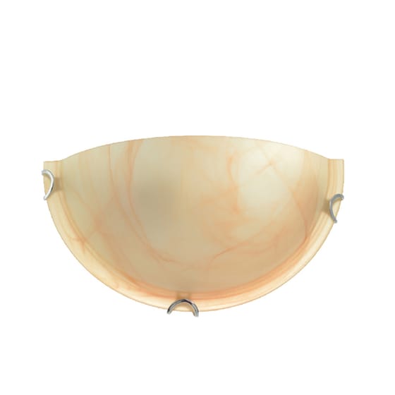 Απλίκα Τοίχου Aca Albatre Xd01302y Μεταλλική 30x8.5x15 cm - Ασημί image 0