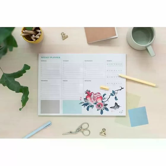 Εβδομαδιαίο Πλάνο Μπλοκ A4 Japanese Art 21x29cm image 1