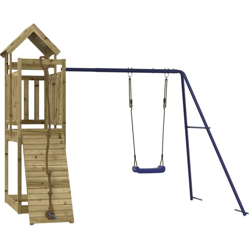 VidaXL Παιδική Χαρά Εξωτερικού Χώρου από Εμποτισμένο Ξύλο Πεύκου VIDAXL