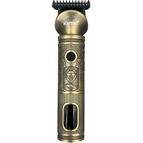 KEMEI Barber KM-1635 Κουρευτική Μηχανή Επαναφορτιζόμενη Χρυσό image 0