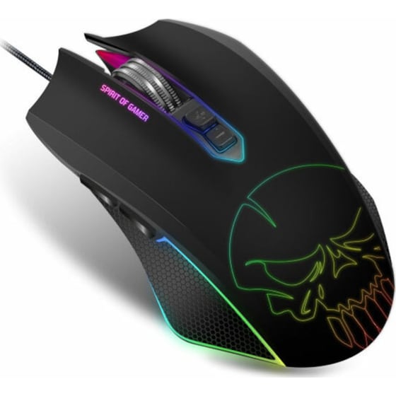 Spirit of Gamer Elite M40 RGB Gaming Ενσύρματο Ποντίκι - Μαύρο image 1