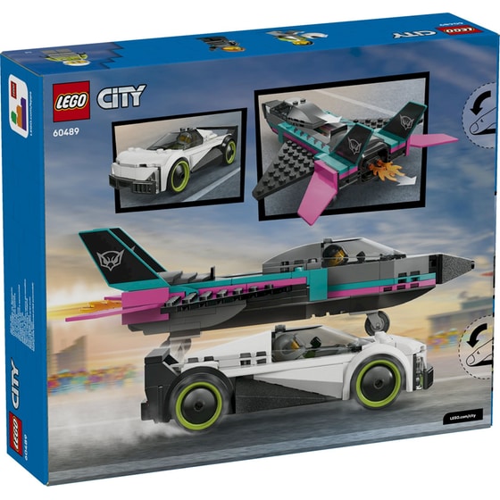 LEGO® City Jet vs. Car (60489) image 3