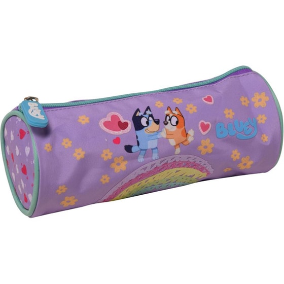 Κασετίνα Βαρελάκι Graffiti Lila Bluey image 0