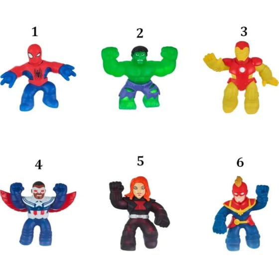 Φιγούρες Goo Jit Zu Marvel Single Pack S5 - GJT39000 (6 Σχέδια) image 1