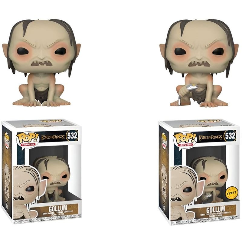 FUNKO Funko Pop! Movies - Bundle Of 2 The Lord Of The Rings - Gollum And #532 2-Pack