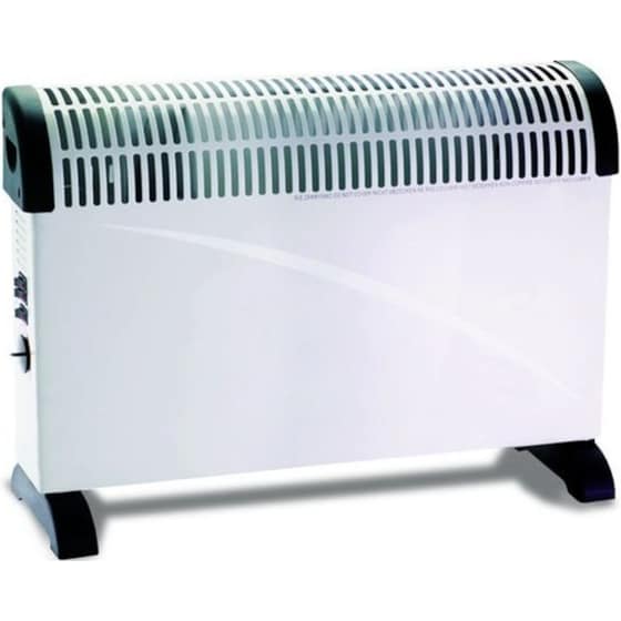 Θερμοπομπός Δαπέδου/ Τοίχου CROWN CCH-2012F 2000W με Αερόθερμο image 2