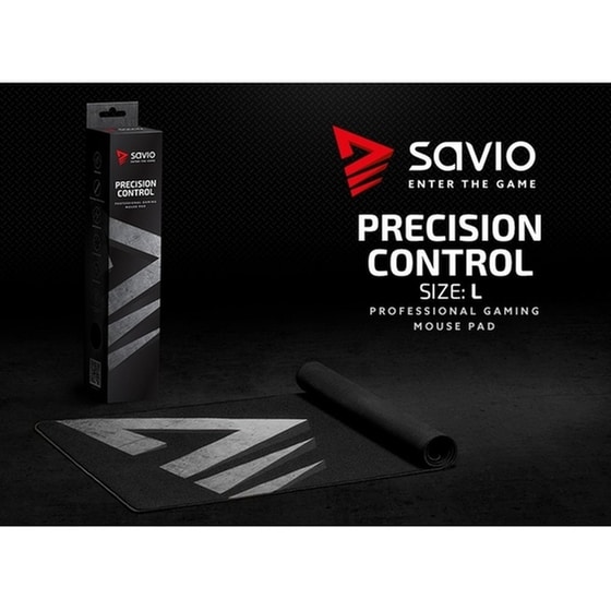 Savio Precision Control Gaming Mouse Pad XL 700 mm - Black image 6