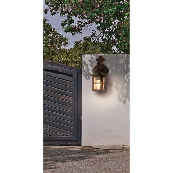 Απλίκα Viokef Skiathos 4056200 από Αλουμίνιο/Γυαλί - Καφέ image 1