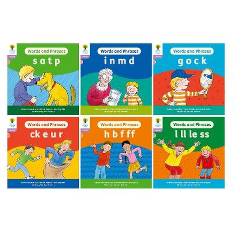 Oxford Reading Tree: Floppys Phonics Decoding Practice: Oxford Level 1+: Mixed Pack of 6