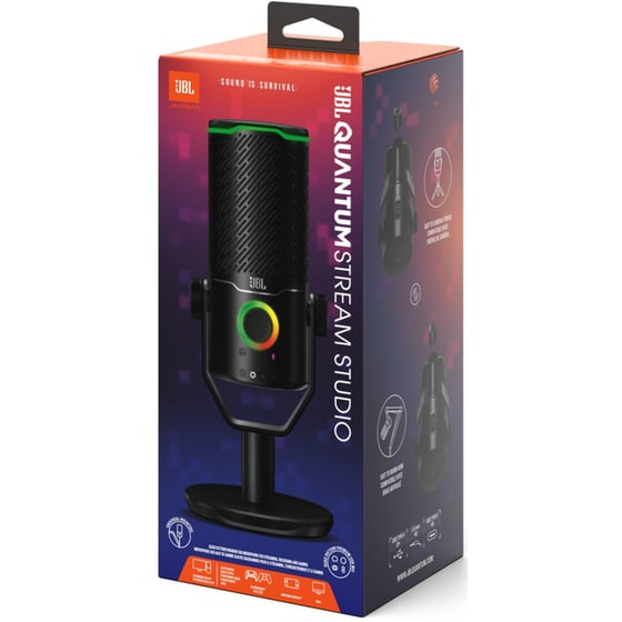 Μικρόφωνο JBL Quantum Stream Studio - Μαύρο image 8