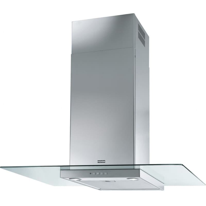 FRANKE FRANKE NEW PERFECT GLASS FGL 925 XS NP 90cm Inox Απορροφητήρας Καμινάδα - Τζάκι