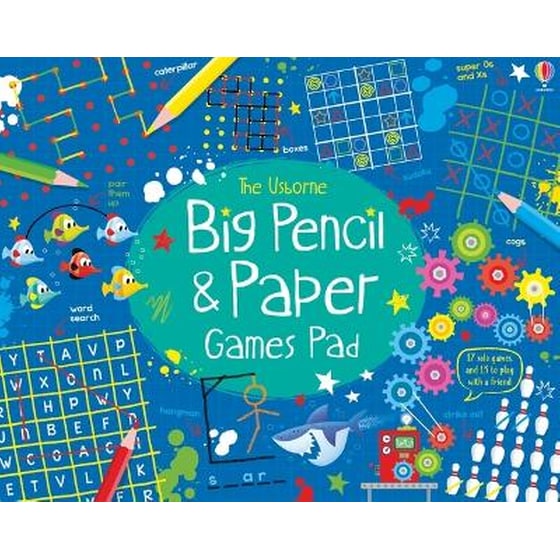 Big Pencil and Paper Games Pad image 0