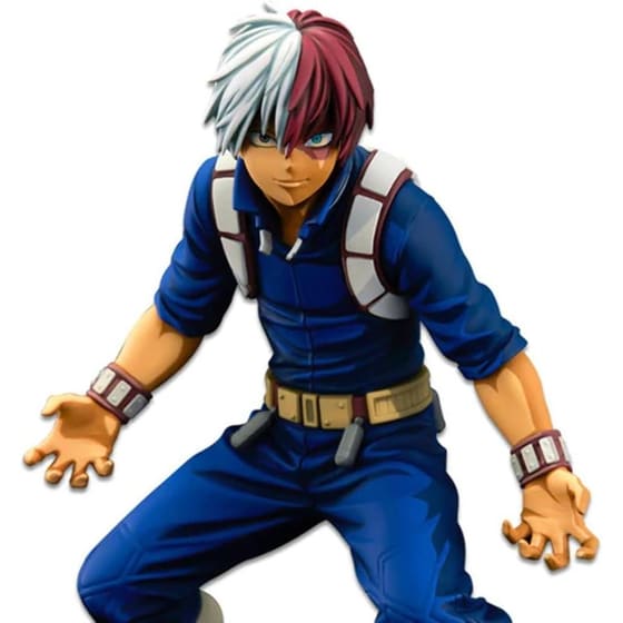 Συλλεκτική Φιγούρα Banpresto - My Hero Academia World Figure Colosseum Modeling Academy Super Master Stars Piece - Shoto Todoroki (The Brush) image 1