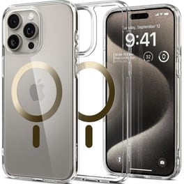 Θήκη Apple iPhone 15 Pro Max - Spigen Ultra Hybrid Magfit - Gold