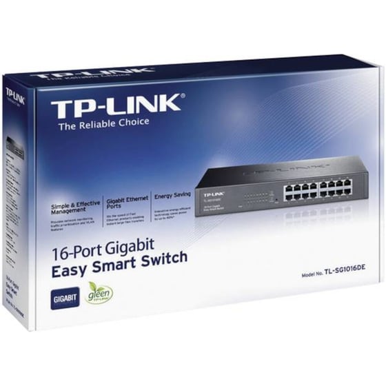 TP-Link TL-SG1016DE Network Switch Managed L2 Gigabit Ethernet (1000 Mbps) με 16 Θύρες image 2