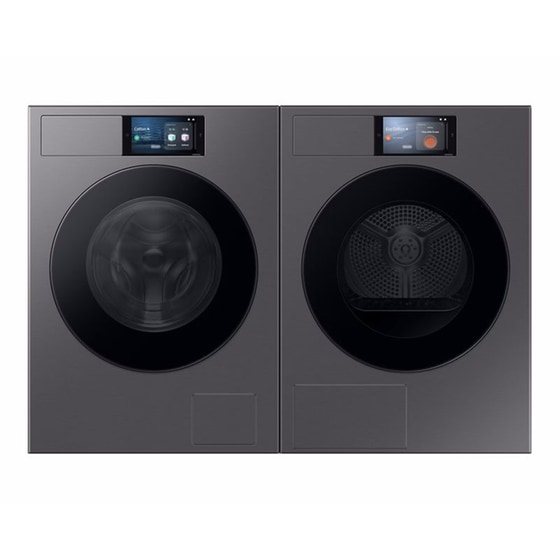 SAMSUNG DV90F09F4SU4 9 kg με Αντλία Θερμότητας Σκούρο Ασημί / Μαύρο Στεγνωτήριο Ρούχων image 9