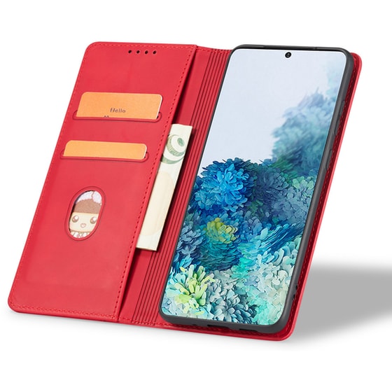 Θήκη Πορτοφόλι Xiaomi 13 Lite - Bodycell - Κόκκινο image 1