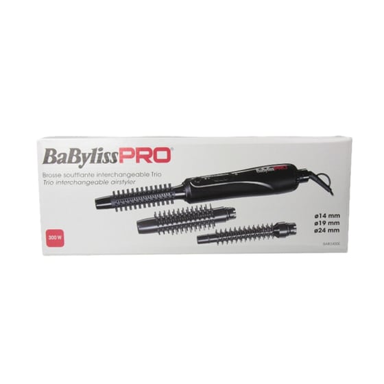 Ηλεκτρική Βούρτσα BABYLISS Pro Trio Airstyler BAB3400E 300 W Μαύρο image 1