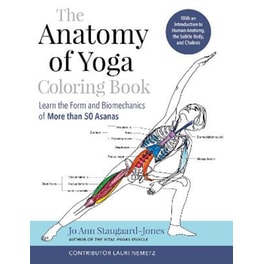 Anatomy of Yoga Colouring Book