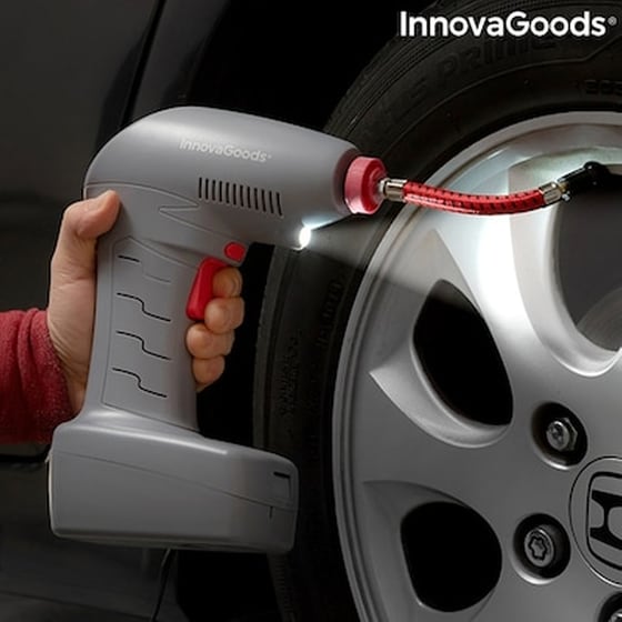 Φορητος Αεροσυμπιεστης Με Led Φως Airpro+ Innovagoods image 0