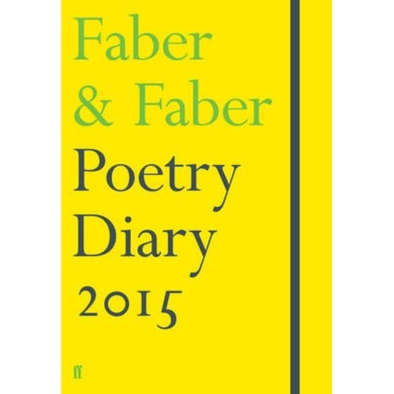 Faber & Faber Poetry Diary 2015 (Lemon) image 0