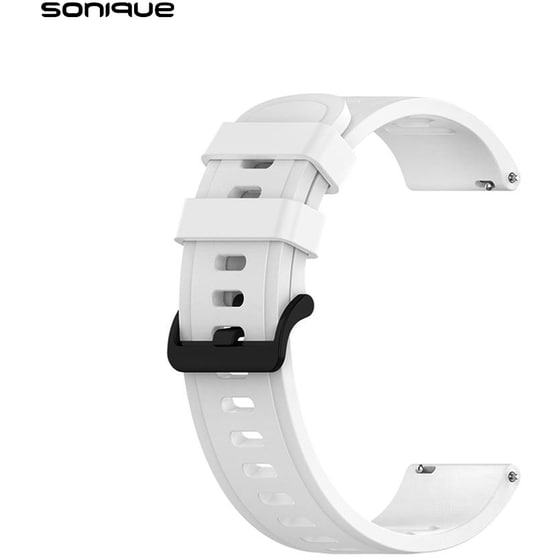 Λουράκι Sonique Soft Band για Amazfit Smartwatches 22mm - Λευκό image 0