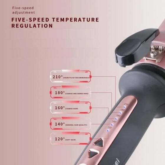 Ψαλίδι Μαλλιών Kemei KM-1717 Γκρι/Ροζ image 2