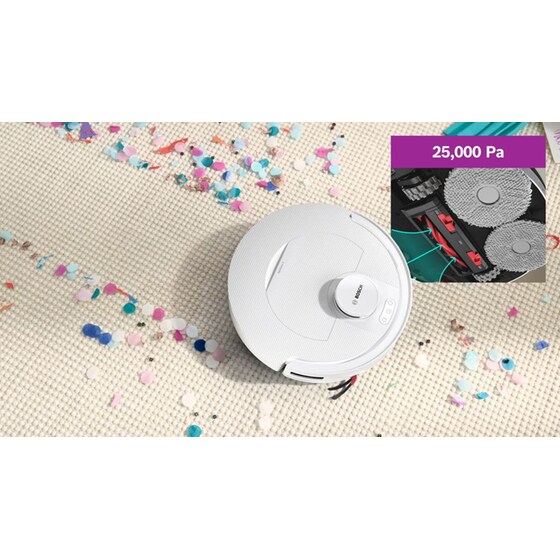 BOSCH BCR2S1W Spotless 2 για Σκούπισμα και Σφουγγάρισμα Λευκό Σκούπα Ρομπότ image 5