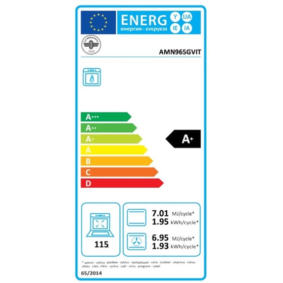 LA GERMANIA AMN965GVIT(GN) 115 Lt Κόκκινο Κουζίνα Φυσικού Αερίου image 2