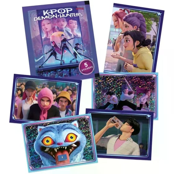 Album & 10 Αυτοκόλλητα K-Pop Demon Hunters Starter Pack image 3