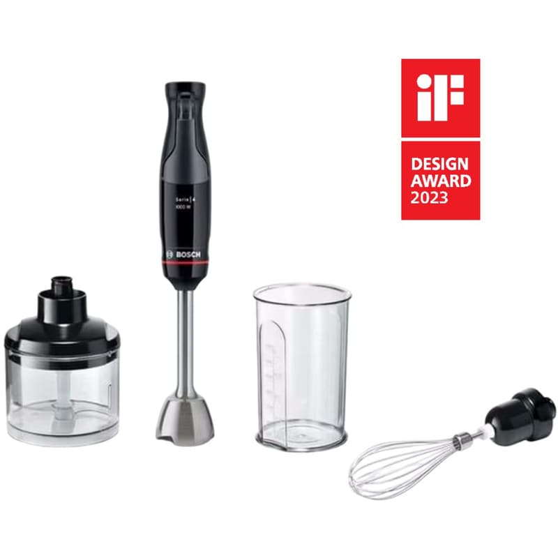 Σετ Ραβδομπλέντερ BOSCH ERGOMASTER SERIES 4 MSM4B621 1000 W Μαύρο