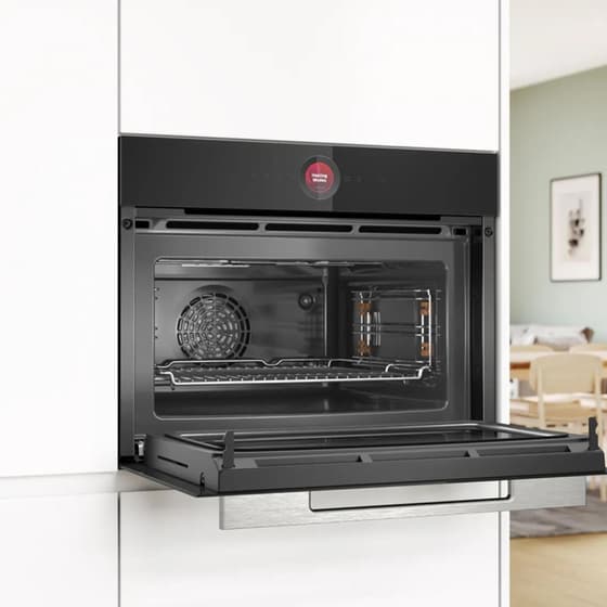 BOSCH Compact CMG7241B1 45 Lt Εντοιχιζόμενος Φούρνος Μικροκυμάτων Μαύρο image 3