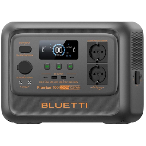 Bluetti Power Station Premium 100 V2 - Μαύρο image 3