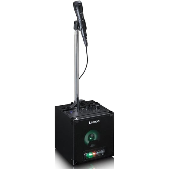 Party Speaker Lenco BTC-070BK 8W - Μαύρο image 7