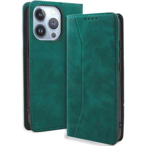 Θήκη Apple iPhone 13 Pro - Bodycell Book Case - Green image 0